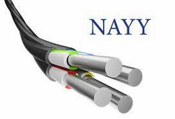 Cina 
                                 Cavo elettrico di Nayy-J 0, 6/1 di chilovolt, VDE approvato                              produzione e fornitore