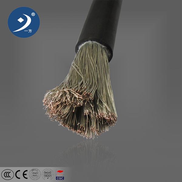 Chine 
                                 Super flexible unique coeur isolé Conducteur en cuivre en caoutchouc Câble de soudage                              fabrication et fournisseur