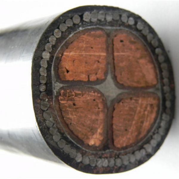 China 
                        Underground Power Cable 4 Core XLPE Armored Cable
                      manufacture and supplier