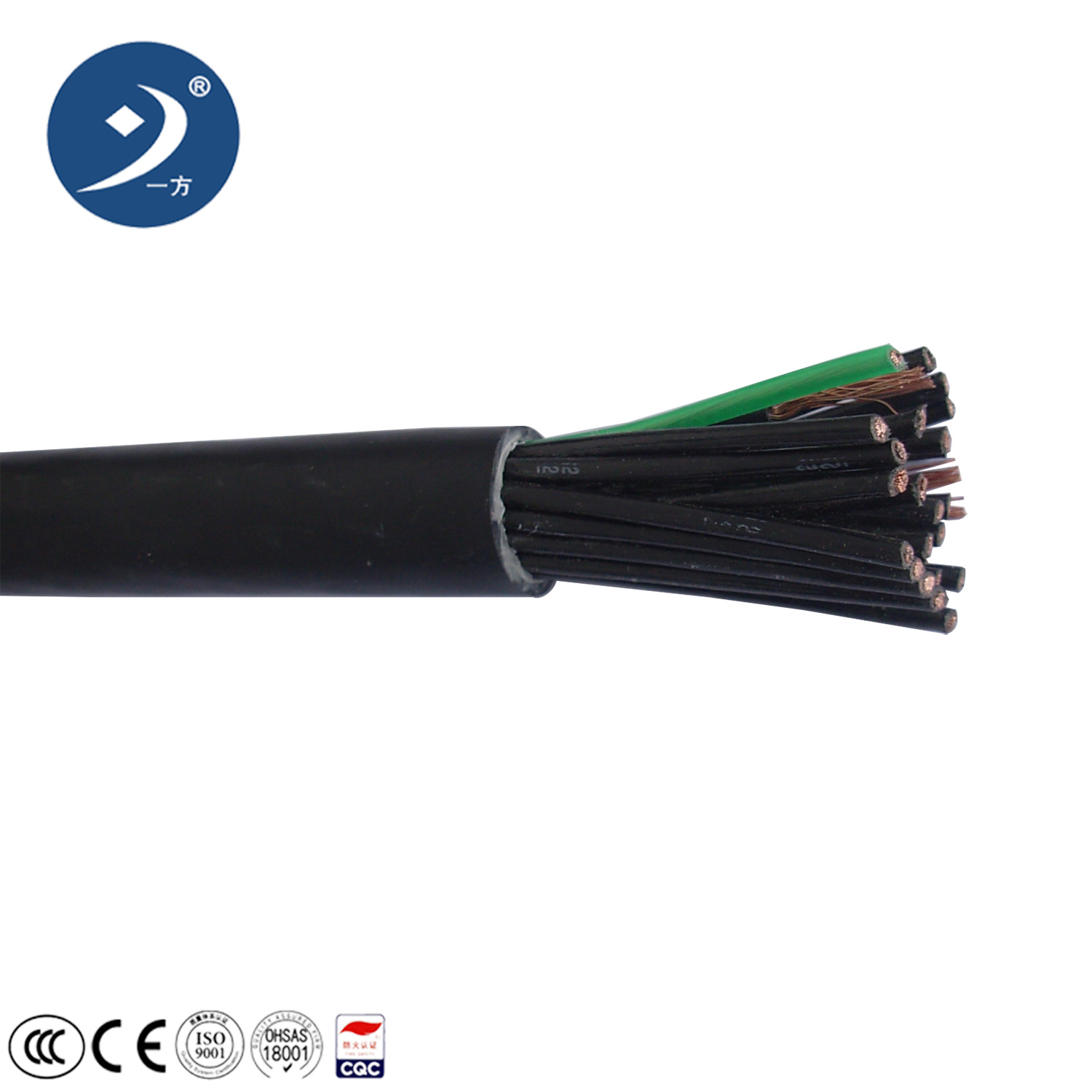 
                Les compresseurs ZR Kvvrp Multicore Câble d′alimentation électrique de contrôle flexible - 0,5 mm2 X 16c
            