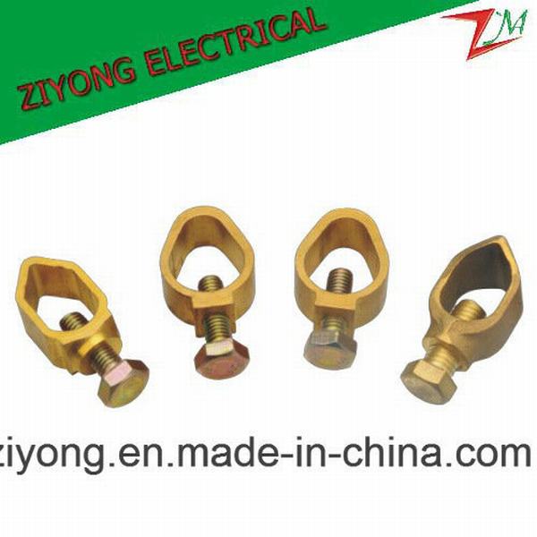 China 
                                 Braçadeira da Haste de massa de cobre para a haste de aterramento e o cabo com acessórios er70                              fabricação e fornecedor