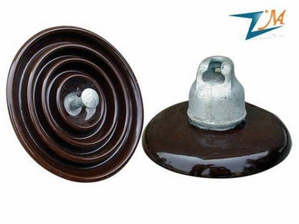 China 
                                 A norma IEC de esfera e encaixe o disco de porcelana Isolador de Suspensão                              fabricação e fornecedor