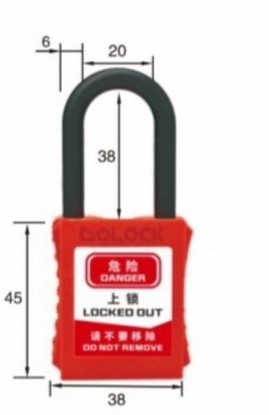 China 
                        Insulation Lock Shackle Steel (A3)
                      manufacture and supplier