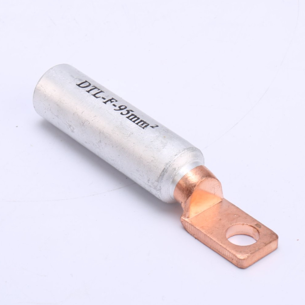 
                Cable de metal cobre aluminio Cu/Al terminal del cable bimetálica espolones
            