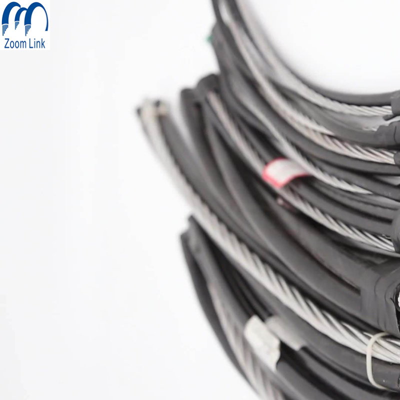 
                Les câbles câbles Service ABC chute conducteur aluminium isolés en polyéthylène réticulé Caai/Câble autoportant
            
