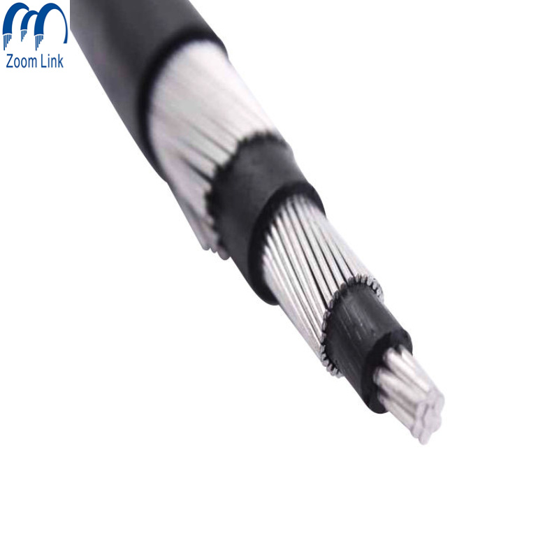 
                Câble neutre concentrique en aluminium câble coaxial coaxial coaxial XLPE
            
