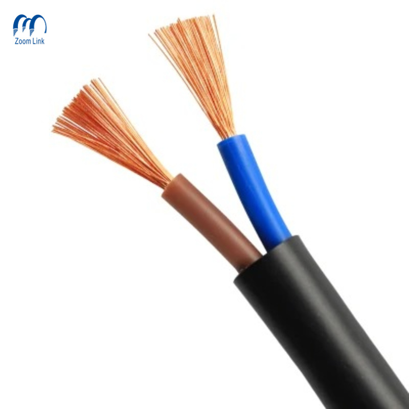 
                Super flexible cubierta de PVC flexible de 1,5 mm de 3 núcleos 12/2 cable eléctrico
            