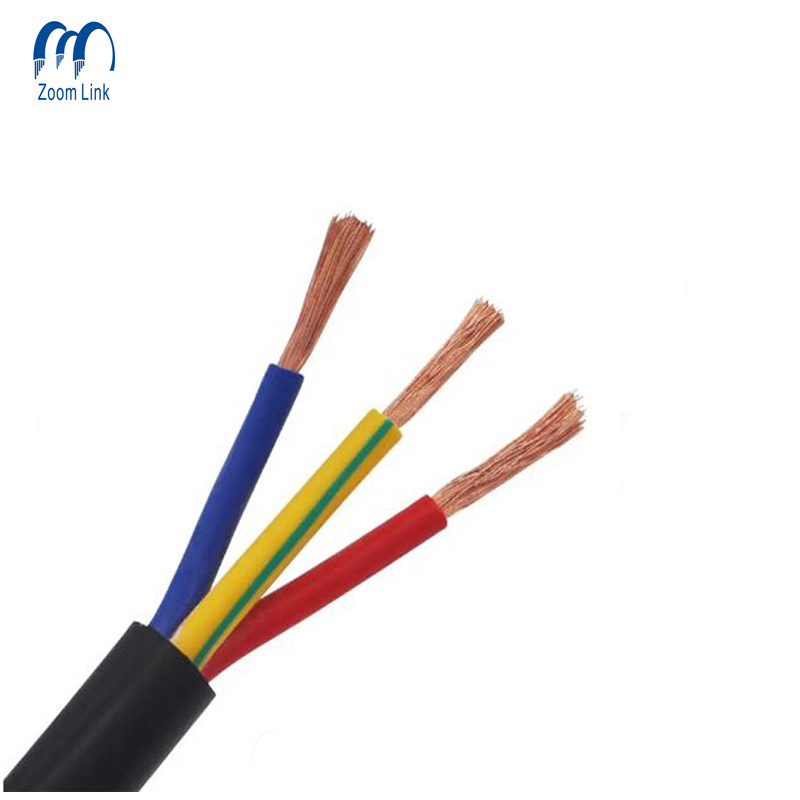 
                La máxima calidad estándar VDE H05VV-F de 300/500V Flexible Cable Conductor de cobre de multi-core para cable de alimentación eléctrica aparato doméstico.
            