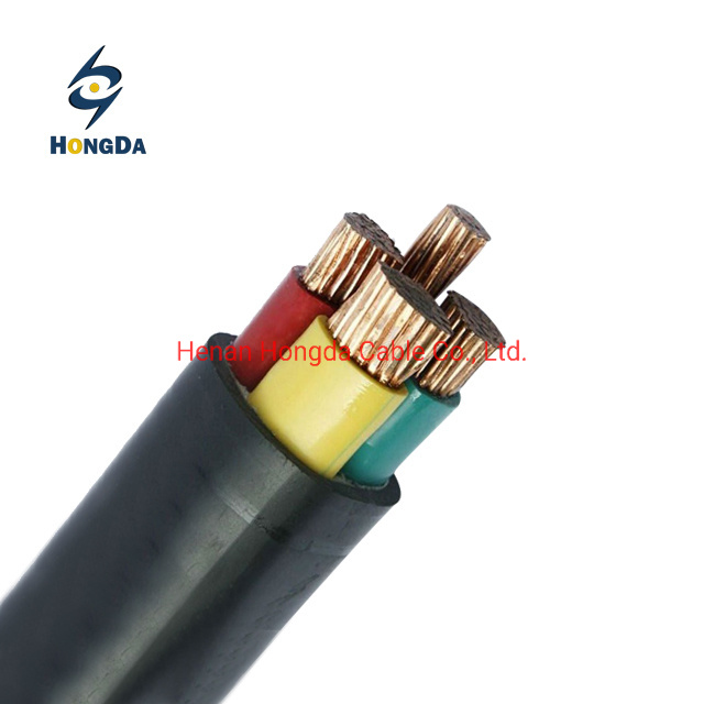 
                0.6/1kv 120mm2 PVC cobre isolado 4 potência do núcleo do cabo eléctrico
            
