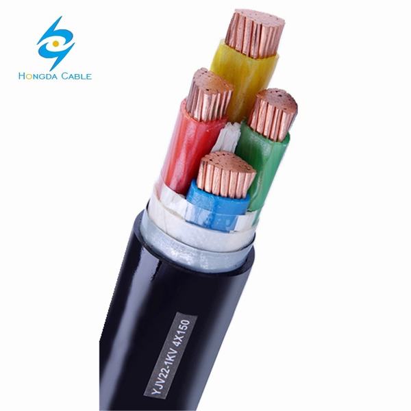China 
                        0.6/1kv 4 Core Copper Conductor Material and PVC Jacket Power Cable
                      manufacture and supplier