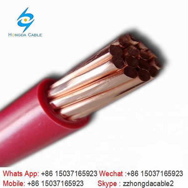 China 
                                 1/0 AWG de cobre aislados con PVC, cable eléctrico                              fabricante y proveedor
