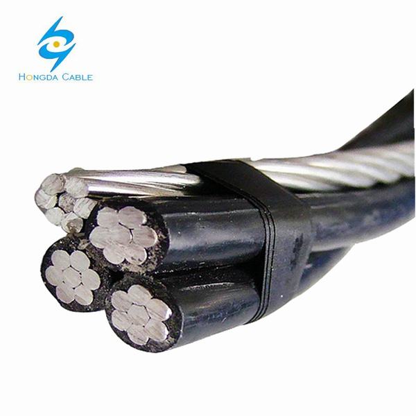 China 
                                 1 AWG Quadruplex sobrecarga de cable de alambre de caída del Servicio de ABC                              fabricante y proveedor