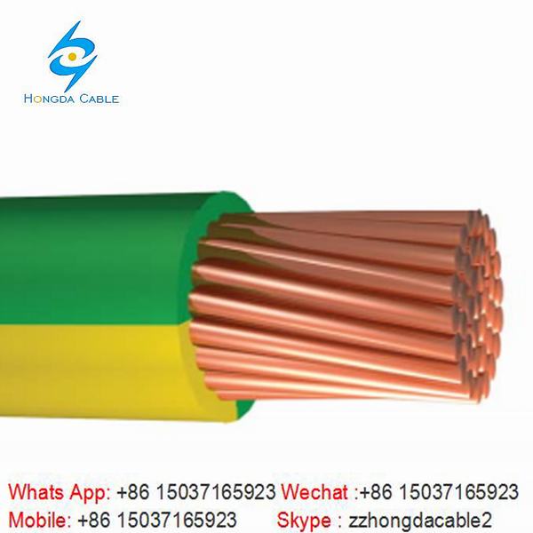 Cina 
                                 conduttore isolato PVC elettrico del collegare 100mm2                              produzione e fornitore
