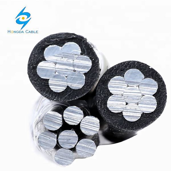 Chine 
                                 2*16+1*16 ABC de l'aluminium câble câble aérien avec isolation XLPE                              fabrication et fournisseur