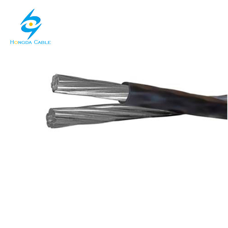 
                2-2 Chow Conductor de aluminio de sobrecarga de cable dúplex caída del servicio
            