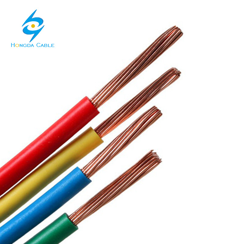 
                                 Un único núcleo de 2,5 mm cable 4mm2 6mm2 de 5,5 mm2 8mm2 10mm2 Cable de núcleo único                            