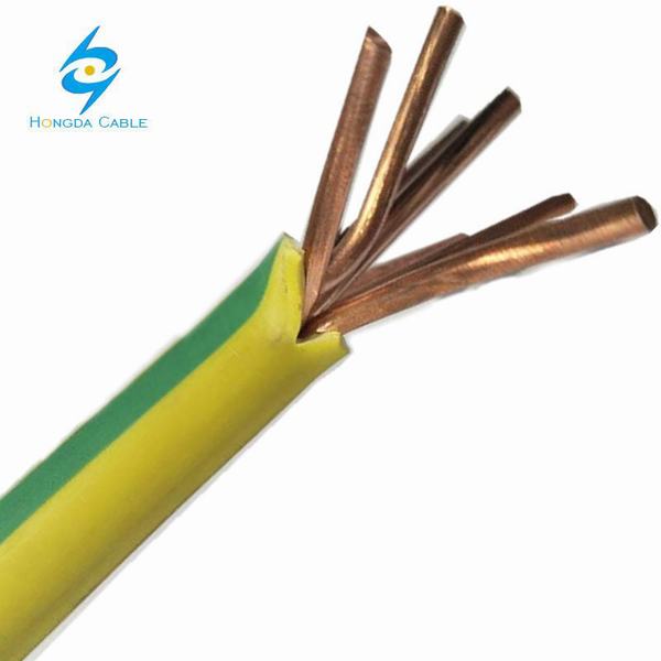 Chine 
                                 25mm2 Câble de cuivre isolés multibrins isolés en PVC Câble électrique                              fabrication et fournisseur