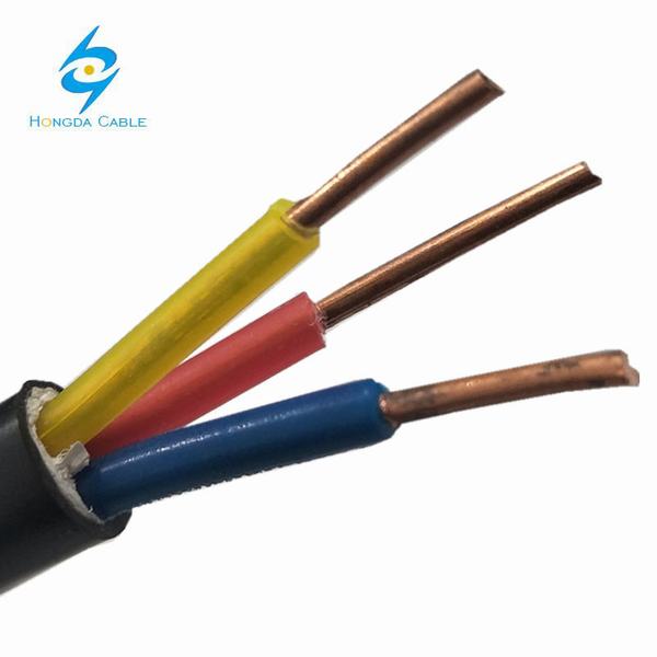 Cina 
                                 3*4 cavo di rame di rame del rivestimento di PVC del cavo XLPE Insualted 3* 4mm2                              produzione e fornitore