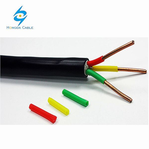 Cina 
                                 3 cavo di collegare di rame isolato PVC di memoria 2.5mm2 3X2.5mm                              produzione e fornitore