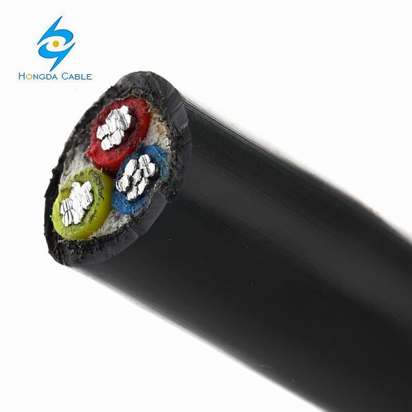 China 
                                 3 núcleos de 25mm2 Cable de alimentación de aluminio con aislamiento XLPE Cable eléctrico de aluminio                              fabricante y proveedor