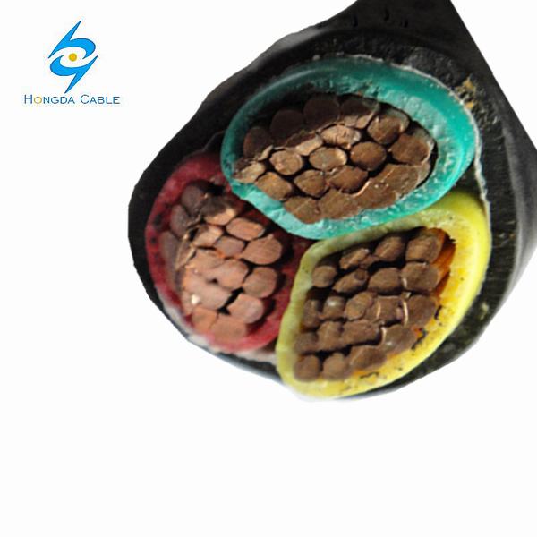 
                        3 Cores 4AWG 1/0AWG 2/0AWG 4/0AWG Copper Power Cable XLPE Insulated PVC Jacket Cable
                    