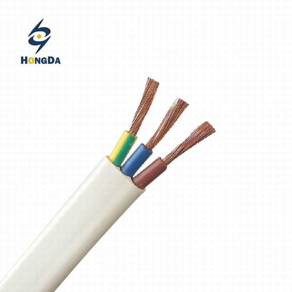 Chine 
                                 3 noyaux isolés de PVC de fil de cuivre sur le fil de câble électrique                              fabrication et fournisseur