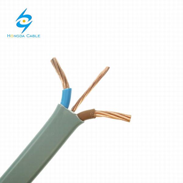Chine 
                                 Dispositifs d'éclairage 300/500V AC Twin et câble de masse 1.5mm 2.5mm la connexion de ligne de puissance                              fabrication et fournisseur