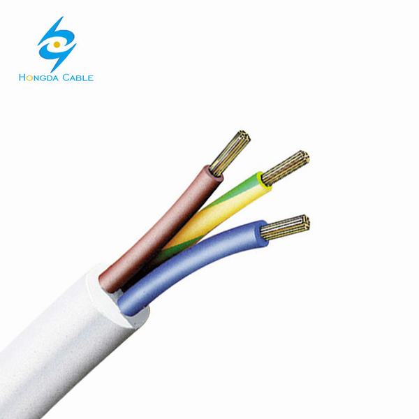 China 
                                 300 V Extra. Conductor de cobre flexible termoplástico, aislamiento de PVC y chaqueta H03VV-F Cable                              fabricante y proveedor