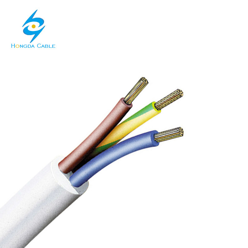 
                300V Flexible Copper Thermoplastic PVC Insulation and Jacket H03VV-F Cable
            