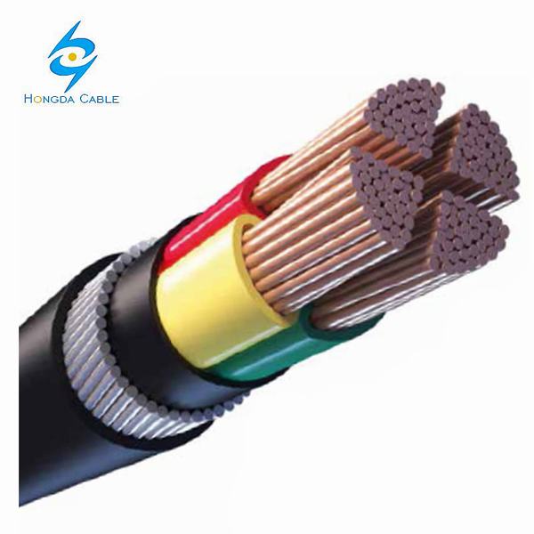 China 
                        4*185mm2 Armored Copper Cable Cu/XLPE/PVC/Swa/PVC Power Cable
                      manufacture and supplier