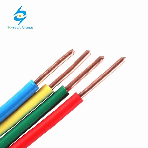 China 
                        450/750V Copper Conductor PVC Insulated Internal Wiring H07V-U
                      manufacture and supplier