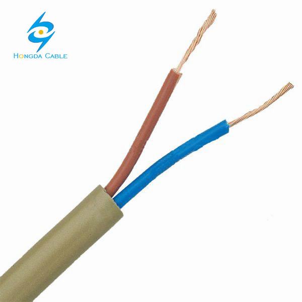 China 
                                 450/750V Cable trenzado de multi-core Cooper 2x1,5 mm 3X2.5mm 4X2.5mm 5X2.5mm Cable de alimentación                              fabricante y proveedor