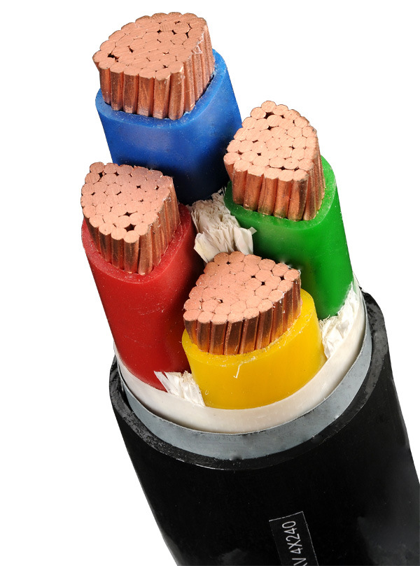 
                4X240 Nyy VV Yjv Low Voltage PVC Cable Underground Cable
            