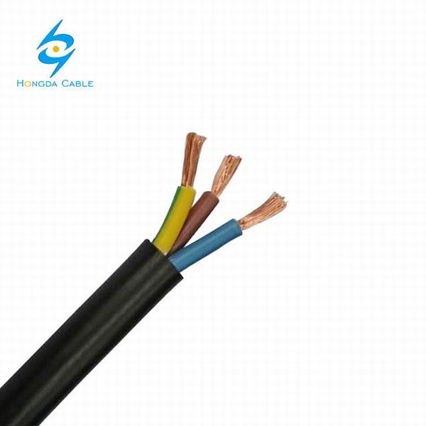 
                                 Clase 5 Cable de cobre flexible de 5 núcleos de 1,5 mm 2,5 mm de cable de cobre puro                            