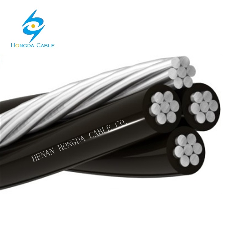 
                600-1000V 2+1 Core PVC Insulated Aerial Cable
            