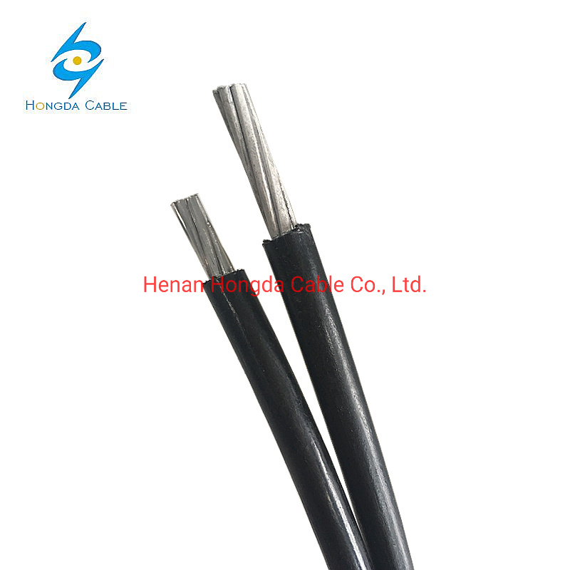 
                600V Aluminum Conductor XLPE Insulated Overhead Aerial Bundle Cable 2X16mm Urd ABC Cable
            