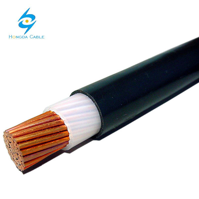 
                                 600V Cable Ttu mcm 250 500 300 mcm 2/0mcm AWG 1/0AWG de cobre de un solo núcleo XLPE                            
