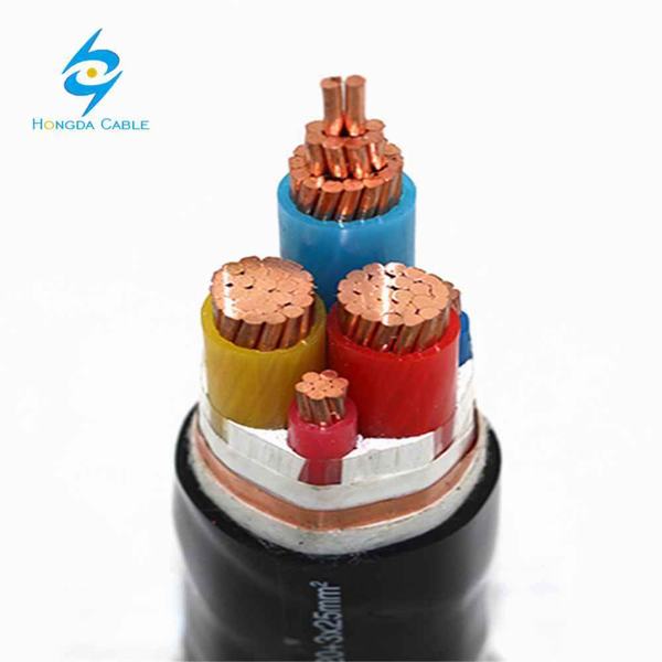 China 
                        600V X-90 3X185+3X25 Copper Taped Screened Variable Speed Drive VFD Cable
                      manufacture and supplier