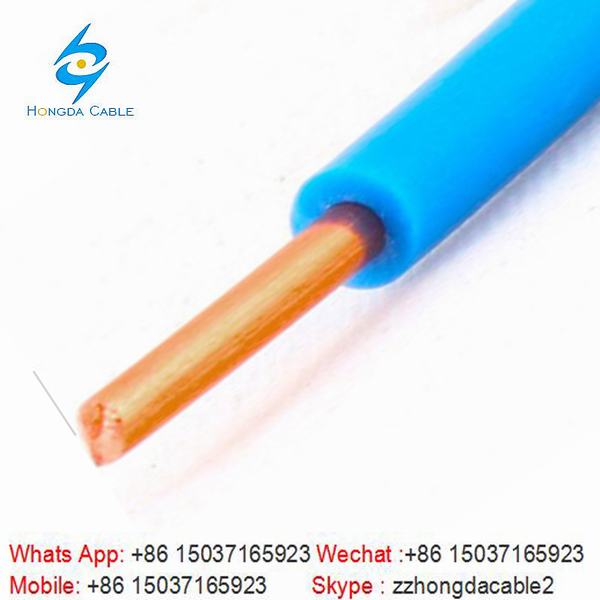 China 
                                 Cobre de 6mm2 Cable Eléctrico Cable eléctrico de PVC                              fabricante y proveedor