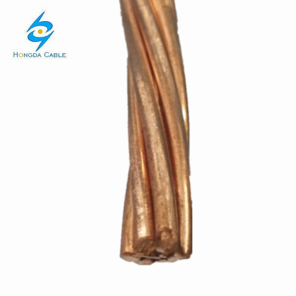 China 
                                 Cable de cobre desnudo Cable de masa de tierra de 16mm2 de 25mm2 de 35mm2                              fabricante y proveedor
