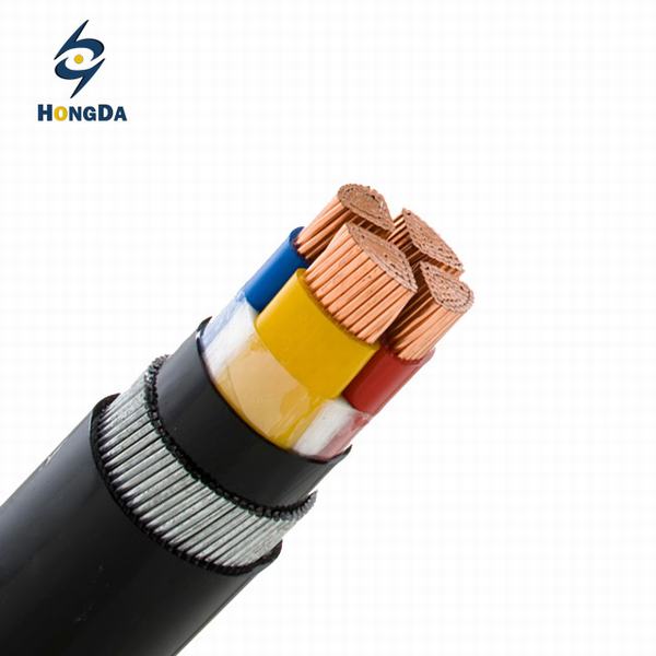 Chine 
                                 Conducteur en cuivre 4 Core 120 mm2 isolés en polyéthylène réticulé Câble d'alimentation blindés                              fabrication et fournisseur
