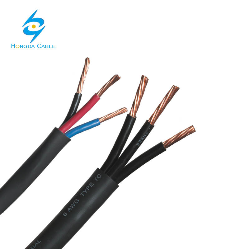 
                Copper Conductor PVC Insulated PVC Sheathed H05VV-U for Housing Cable
            