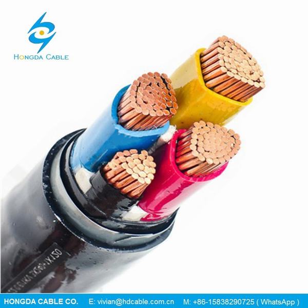 
                                 Cu/XLPE/PVC/Sta/PVC 3X120+70 mm2 U-1000 Rvfv Cable Cable Arvfv                            