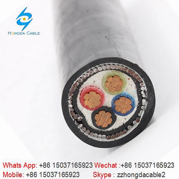 China 
                        Cu/XLPE/PVC/Swa/PVC Armored Cable 4*16 4*10 4*6 Cable
                      manufacture and supplier
