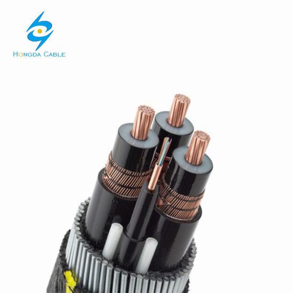 Chine 
                                 Câble d'alimentation de type européen MV : N2xsey 3x25mm2, 50mm2, 70mm2, 95mm2, 240mm2                              fabrication et fournisseur