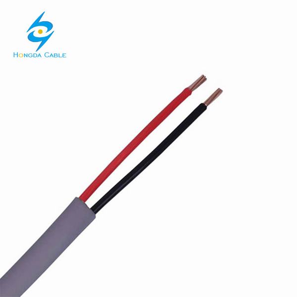 China 
                                 El cable plano gemelas y la tierra de alambre de cobre del cable de PVC doble                              fabricante y proveedor