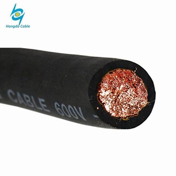 China 
                                 Condutor de cobre flexível com isolamento de borracha do cabo do fio de solda elétrica 16mm2                              fabricação e fornecedor