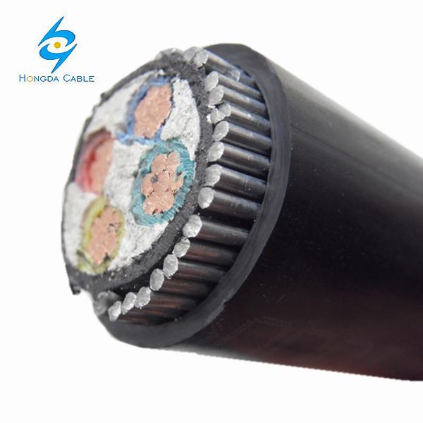 
                                 Четыре ядра бронированные кабель Cu/XLPE/PVC/SWA/PVC бронированные кабель 6 10 16 25                            