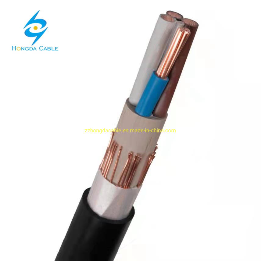 
                                 Sans halogène Câble d'alimentation en cuivre de polyoléfine Xcmk-Hf / Fxqj Kabel 4X35/16                            