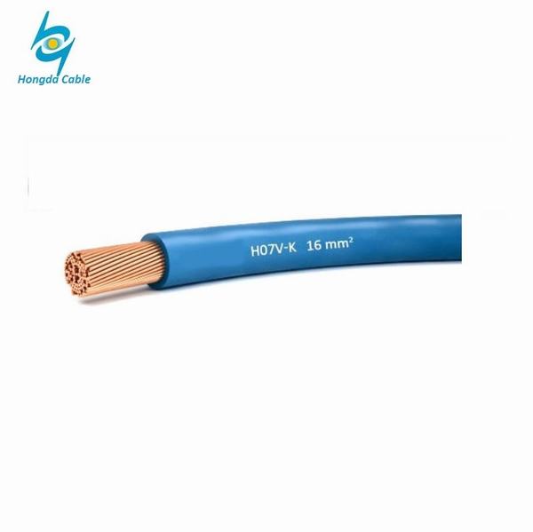 China 
                                 Heat-Resistant Flame-Retardant com isolamento de PVC cobre entrançado cabo eléctrico 16mm 35mm                              fabricação e fornecedor